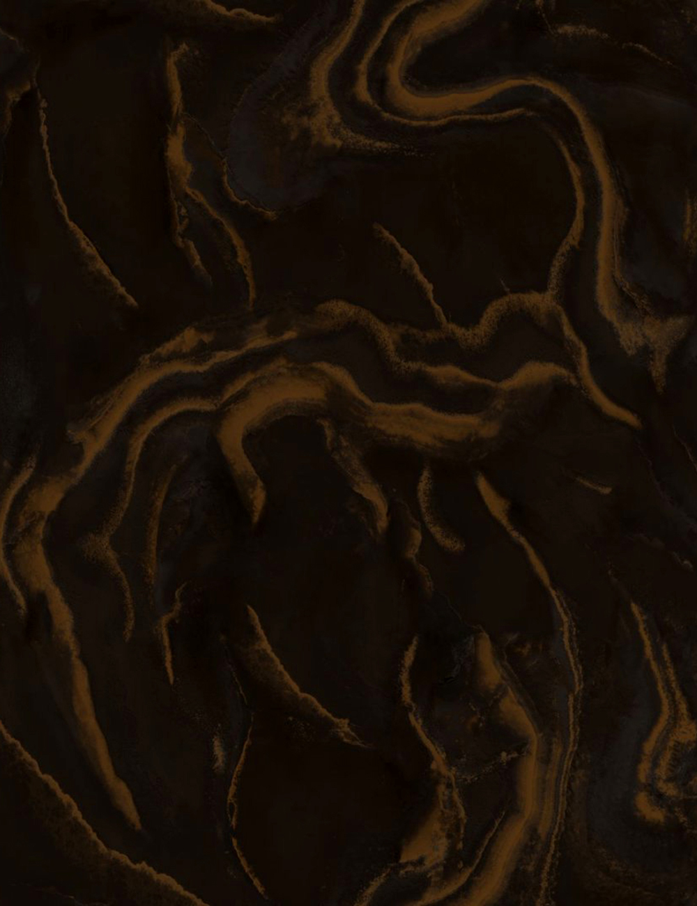 Panneau abstrait en pierre noire 4x9 pieds